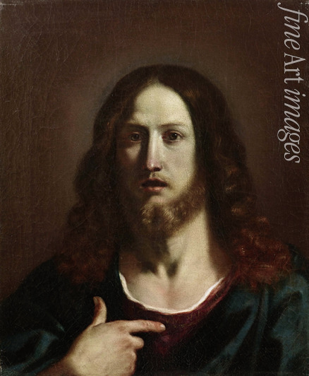Guercino - Christ der Erlöser (Salvator Mundi)