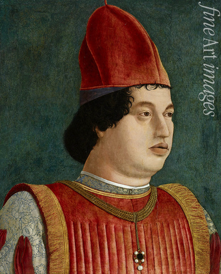 Bonsignori Francesco - Porträt von Gian Francesco Gonzaga (1446-1496)