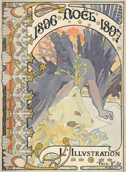 Mucha Alfons Marie - L'Illustration: 1896 Noël 1897
