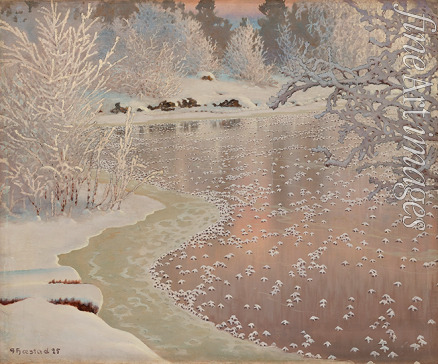 Fjaestad Gustaf - Winter landscape