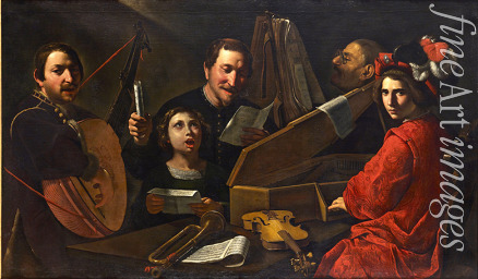 Paolini Pietro - Konzert mit Musikanten und Sängern