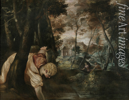 Tintoretto Jacopo - Narcissus