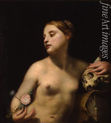 Canlassi (Called Cagnacci) Guido (Guidobaldo) - Allegory of Vanity and Penitence