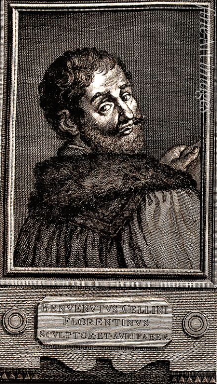 Collyer Joseph - Porträt von Benvenuto Cellini (1500-1571)