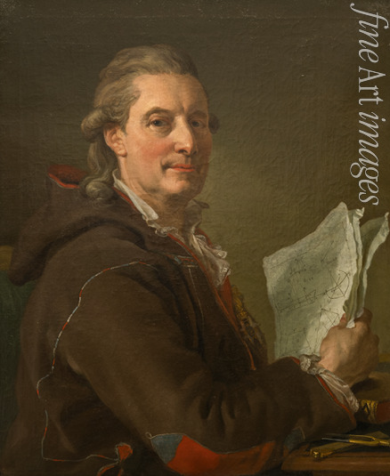 Pasch Lorenz der Jüngere - Porträt von Fredrik Henrik af Chapman (1721-1808) 