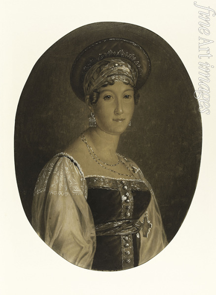 Godefroid Marie-Éléonore - Porträt der Schauspielerin Mademoiselle Mars (Anne Francoise Hyppolyte Boutet) (1779-1847)