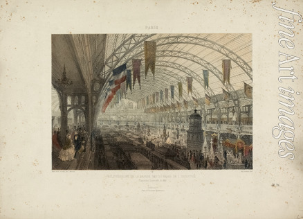 Arnout Louis Jules - The 1855 Exposition Universelle in Paris (Exposition Universelle de 1855. Le palais de l'Industrie à Paris)