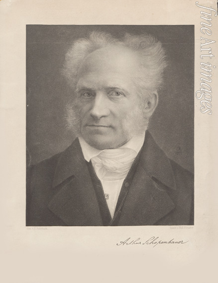 Rohrbach Paul - Porträt von Arthur Schopenhauer (1788-1860)