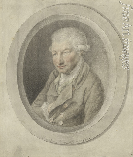 Abel Ernst Heinrich - Portrait of Carl Friedrich Abel (1723-1787)