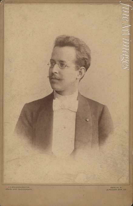 Schaarwächter Julius Cornelius - Porträt von Pianist und Komponist José Vianna da Motta (1868-1948)