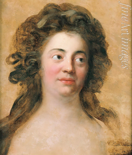 Graff Anton - Porträt von Dorothea Veit-Schlegel (1764-1839), geb. Brendel Mendelssohn
