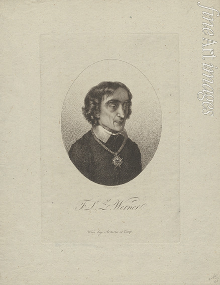 Ender Johann Nepomuk - Porträt von Dichter Friedrich Ludwig Zacharias Werner (1768-1823)