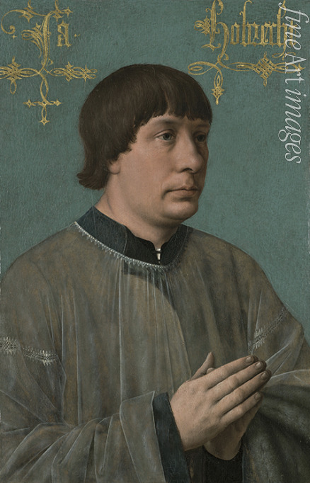 Massys Quentin - Portrait of the composer Jacob Obrecht (1453-1505)