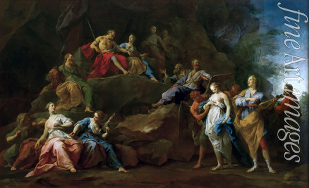 Restout Jean II - Orpheus' Descent into Hades