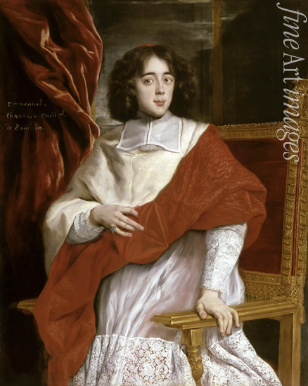 Gaulli (Il Baciccio) Giovanni Battista - Emmanuel-Théodose de La Tour d'Auvergne (1643-1715), cardinal de Bouillon