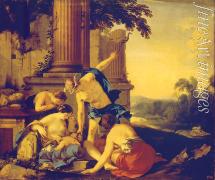 La Hyre Laurent de - Mercury giving the child Bacchus to the Nymphs of Nysa