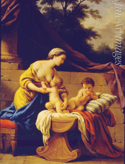 Lagrenée Louis-Jean-François - Mother and children (Allegory of Charity)