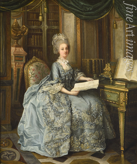 Périn-Salbreux Lié Louis - Porträt von Prinzessin Sophie von Frankreich (1734-1782)