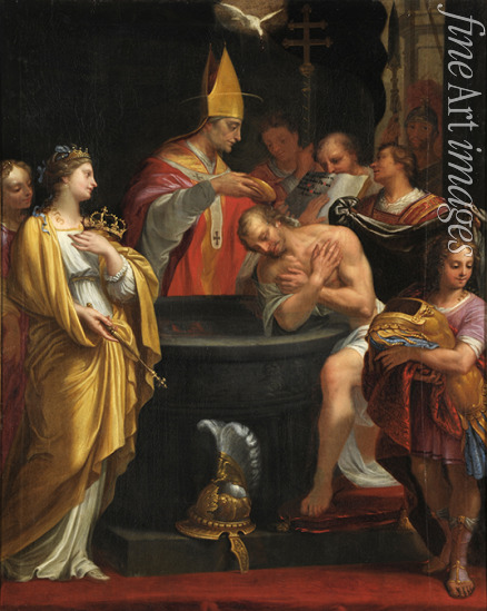 Hellart (Hélart) Jean - The baptism of Clovis