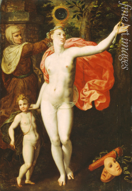 Backer Jacob de - Venus and Cupid (Allegory of the Truth)