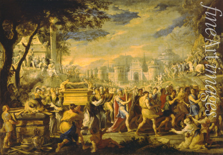 Gargiulo Domenico - King David bearing the Ark of the Covenant into Jerusalem
