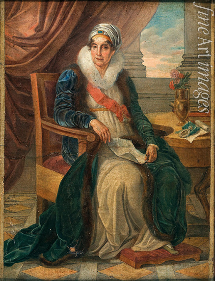 Camuccini Vincenzo - Portrait of Countess Catherine Petrovna Shuvalova (1743-1816), née Saltykova