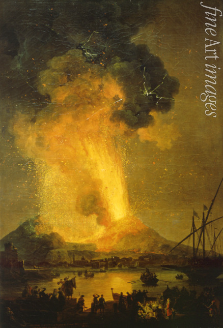 Volaire Pierre Jacques - Der Ausbruch des Vesuv