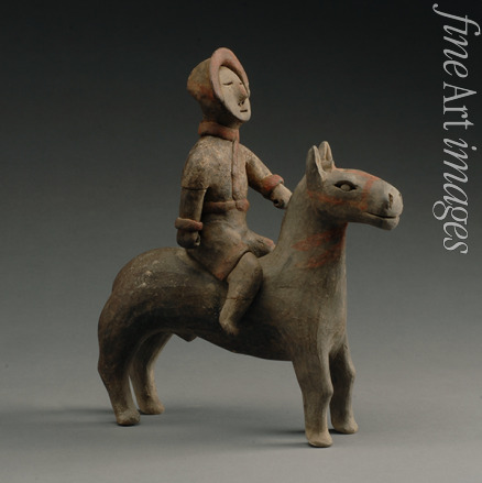 Chinese Master - Equestrian figurine