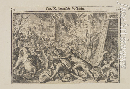 Hooghe Romeyn de - Fighting in the streets of Moscow between Russians and Poles in 1611