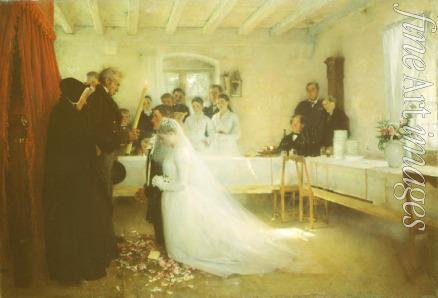 Dagnan-Bouveret Pascal Adolphe Jean - Hochzeitssegen