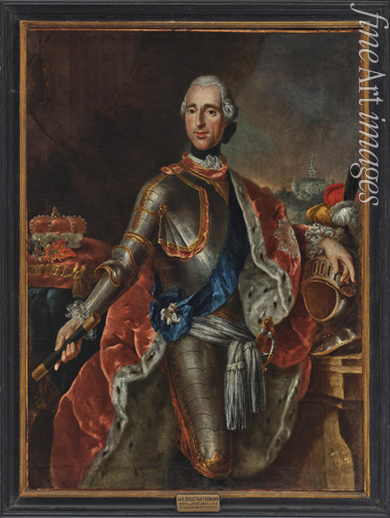 Unbekannter Künstler - Porträt von Herzog Karl Christian Erdmann von Württemberg-Oels (1716-1792) 