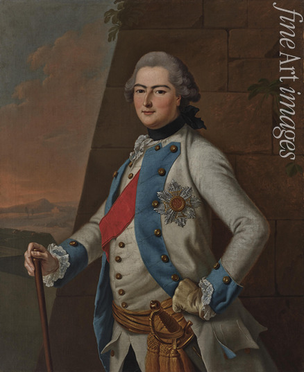 Tischbein Johann Heinrich the Elder - Portrait of George I, Prince of Waldeck and Pyrmont (1747-1813)