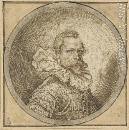 Gheyn Jacques (Jacob) de the Younger - Self Portrait in a Convex Mirror