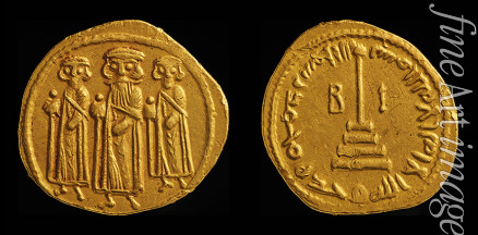 Numismatic Oriental coins - Umayyad gold Dinar of Abd al-Malik ibn Marwan