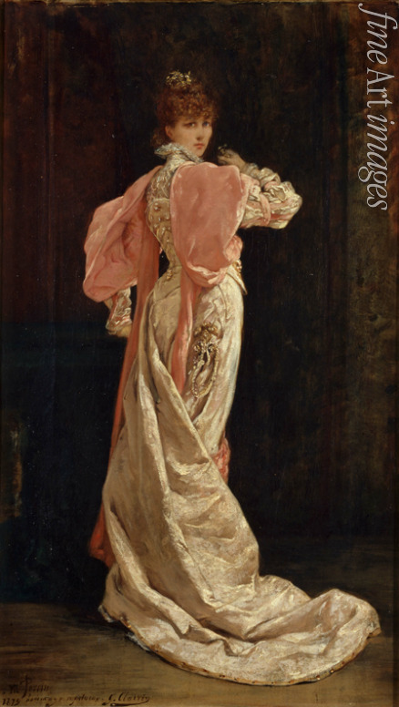 Clairin Georges - Porträt von Sarah Bernhardt (1844-1923)