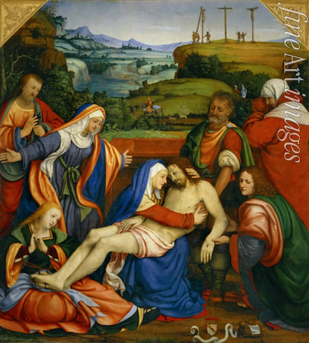 Solari (Solario) Andrea - Lamentation over the Dead Christ