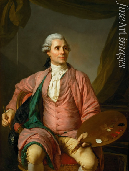 Duplessis Joseph-Siffred - Porträt von Joseph-Marie Vien (1716-1809)