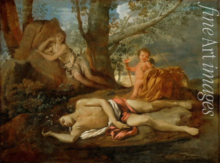 Poussin Nicolas - Echo and Narcissus