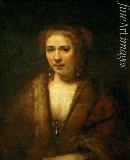 Rembrandt van Rhijn - Portrait of Hendrickje Stoffels (1625-1662)
