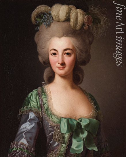 Roslin Alexander - Portrait of Henriette Agathe Rose Foâche (1754-1812), née de Mondion