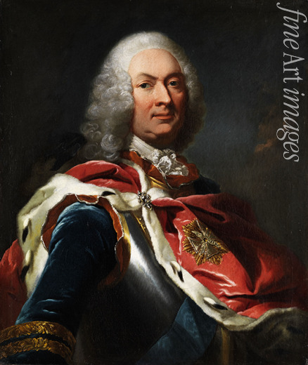 Tischbein Johann Heinrich the Elder - Portrait of William VIII, Landgrave of Hesse-Kassel (1682-1760)