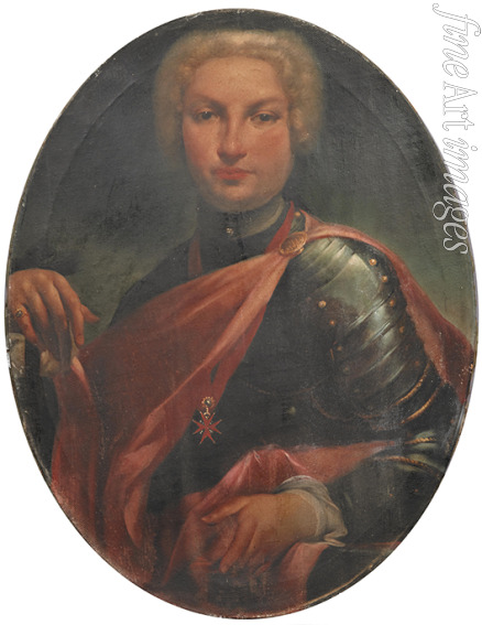 Crespi Luigi - Porträt von Graf János Bernard István Pálffy de Erdod (1664-1751) mit Stephansorden