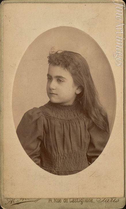 Photo studio Alcide Allevy Paris - Portrait of the composer and pianist Jeanne Blancard (1884-1972) 