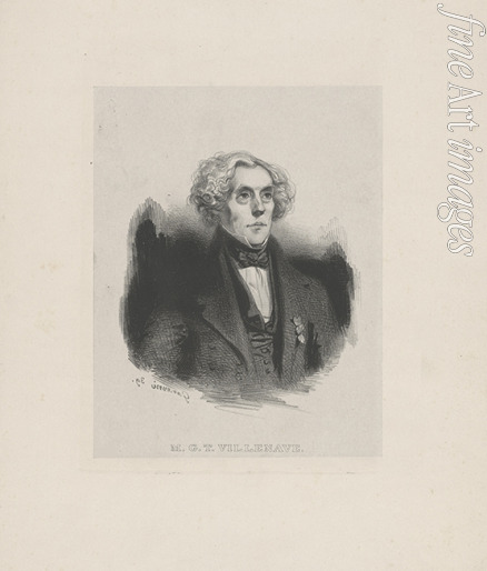 Gavarni Paul - Portrait of Mathieu Guillaume Thérèse Villenave (1762-1846) 