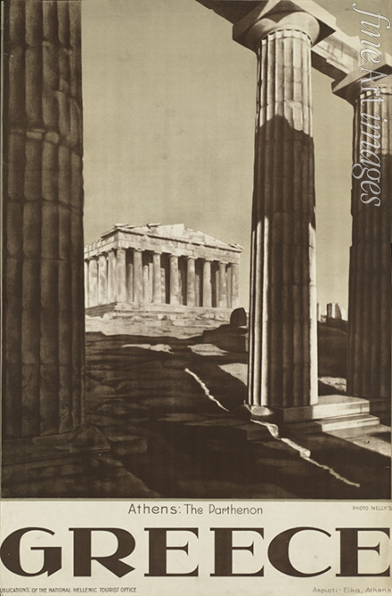 Unbekannter Künstler - Griechenland. Athen: der Parthenon