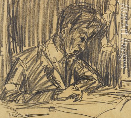 Kirchner Ernst Ludwig - Self-portrait