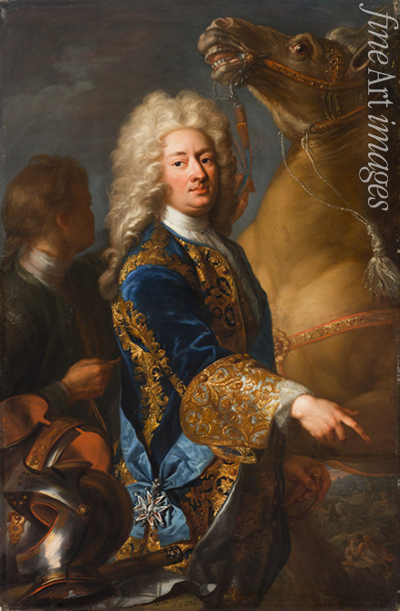 Quiter Hermann Hendrik the Younger - Portrait of William VIII, Landgrave of Hesse-Kassel (1682-1760)