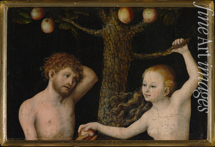 Cranach Lucas the Elder - Adam and Eve