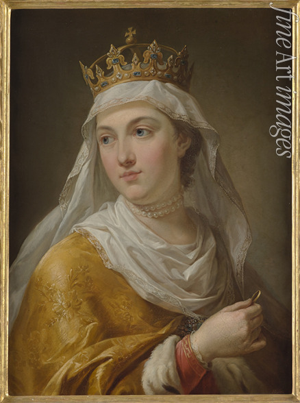 Bacciarelli Marcello - Porträt von Hedwig von Anjou (1373-1399)