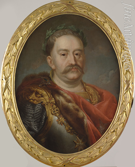 Bacciarelli Marcello - Porträt von Johann III. Sobieski (1629-1696), König von Polen und Großfürst von Litauen